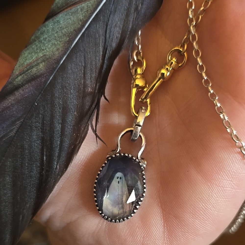 Elegant Ghostkeeper Necklace By Bella Lili Jewelry